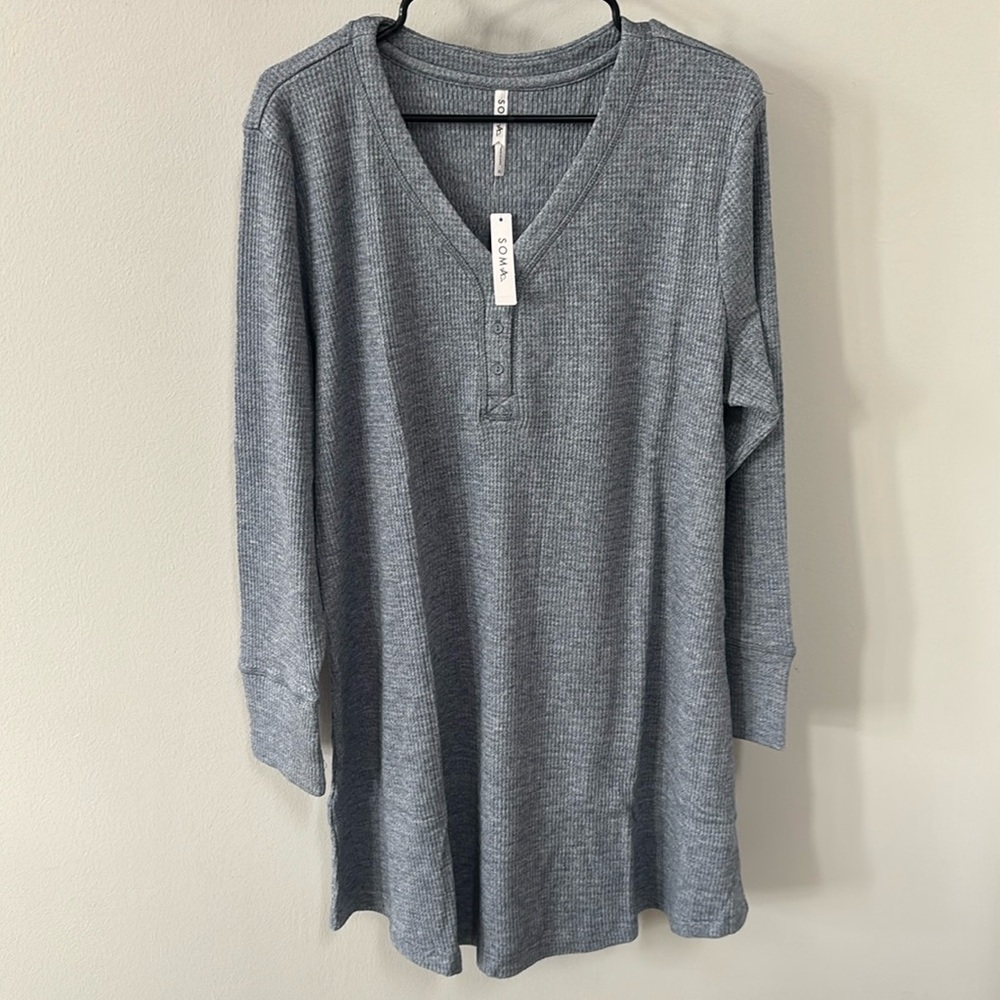 Soma SO SOFT!!! Waffle Sleepshirt